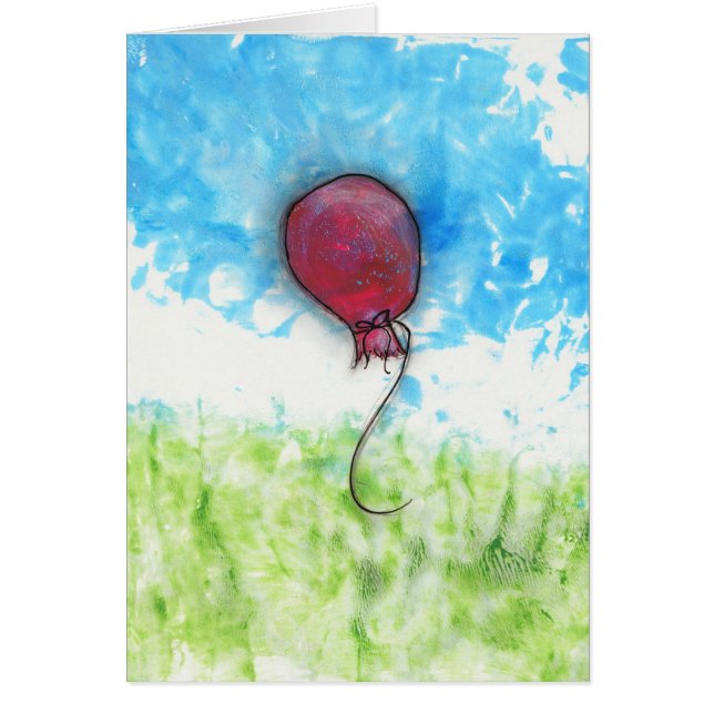 Happy Red Balloon (Voorkant)