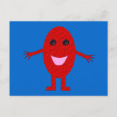 Happy Red Grape Briefkaart (Voorkant)