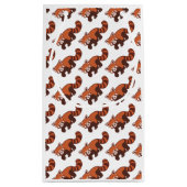 Happy Red panda Small Gift Bag Klein Cadeauzakje (Achterkant)