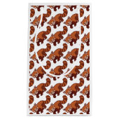 Happy Red panda Small Gift Bag Klein Cadeauzakje (Voorkant)