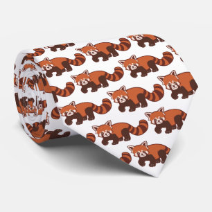 "Happy Red Panda" Stropdas