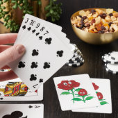 Happy Red Roses Pokerkaarten (Insitu)