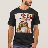 Happy Reindeer T-shirt (Voorkant)