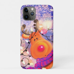 Happy Reindeer - Vrolijk kerstfeest Case-Mate iPhone Case
