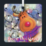 Happy Reindeer - Vrolijk kerstfeest - Tekenvun Metalen Ornament<br><div class="desc">Happy Reindeer - Vrolijk kerstfeest - Tekenen - Kies / voeg uw unieke tekst / naam / kleur toe - maak uw speciale cadeautje - vergroot en verplaats of verwijder elementen / tekst met aanpassingsgereedschap! Tekening en ontwerp door MIGNED. Zie mijn andere projecten/schilderijen. Je kunt ook mijn design overdragen naar...</div>