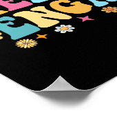 Happy Relaxed Engaged Poster (Hoek)