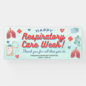 Happy Respiratory Care Week Appreciation Banner (Horizontaal)