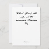 Happy Resurrection Day Feestdagenkaart (Achterkant)