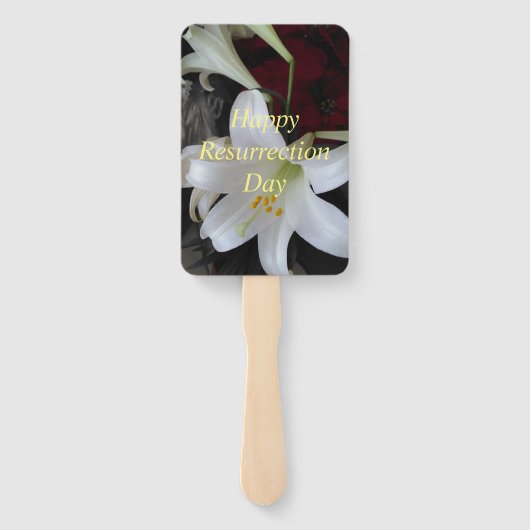 Happy Resurrection Day Handwaaier (Achterkant)