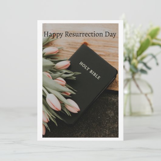 Happy Resurrection Day Kaart (Staand voorkant)