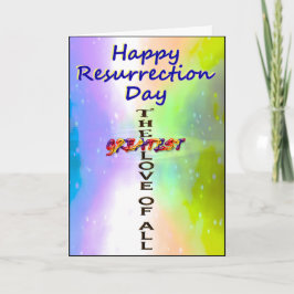 Happy Resurrection-Kaart Feestdagen Kaart