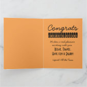 Happy Retirement 2 Het is tijd voor een groot Wens Kaart (Binnen)