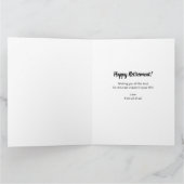 Happy Retirement 40 Pic Photo Collage Personalized Kaart (Binnen)