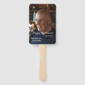 Happy retirement add name photo years of service r handwaaier (Achterkant)