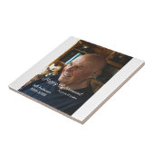 Happy retirement add name photo years of service r tegeltje (Zijkant)