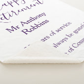 Happy retirement add name years of service retired sherpa deken (3/4)