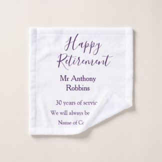 Happy retirement add name years of service retired washandje