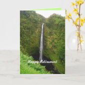 Happy Retirement, Akaka Herfsten, Hawaï, Kaart (Gele Bloem)