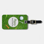 Happy Retirement Bagagelabel (Voorkant horizontaal)