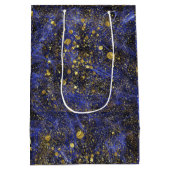 Happy Retirement ballonnen, glitter & Streamers Medium Cadeauzakje (Achterkant)