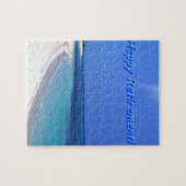 Happy Retirement - Blauwe lucht, blauwe oceaan Legpuzzel (Horizontaal)