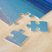 Happy Retirement - Blauwe lucht, blauwe oceaan Legpuzzel (Zijkant)