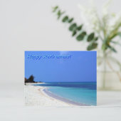 Happy Retirement - Blue Ocean Briefkaart (Staand voorkant)
