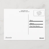 Happy Retirement - Blue Ocean Briefkaart (Achterkant)