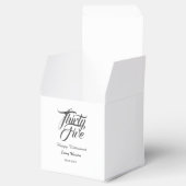 Happy retirement bold letter name year elegant sim bedankdoosjes (Geopend)