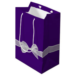Happy Retirement Bow op Paars Medium Cadeauzakje