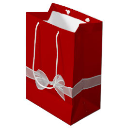 Happy Retirement Bow op Red Medium Cadeauzakje