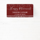 Happy Retirement Budget Confetti Banner (Insitu)