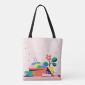 Happy Retirement Canvas tas (Achterkant)