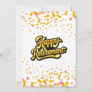Happy Retirement Card Kaart