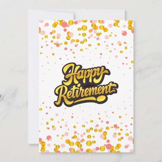 Happy Retirement Card Kaart