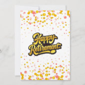 Happy Retirement Card Kaart (Voorkant)