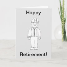 Happy Retirement Coal Miner Wenskaarten