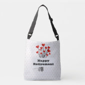 Happy Retirement Crossbody Tas (Voorkant)