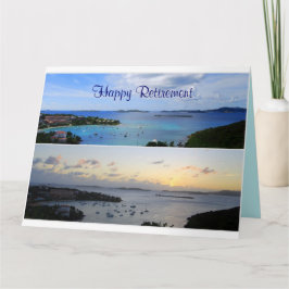 Happy Retirement, Cruz Bay Collage, St. John Kaart