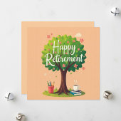 Happy Retirement Feestdagenkaart