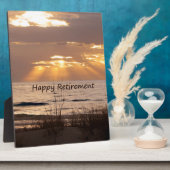 Happy Retirement - Florida Ocean Sunset Fotoplaat (Zijkant)