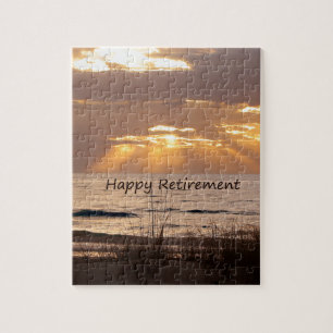 Happy Retirement - Florida Ocean Sunset Legpuzzel