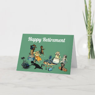 Happy Retirement gardening card Kaart