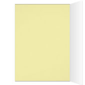 Happy Retirement geel madeliefje patroon naam (Binnen (Links))