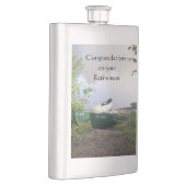 Happy Retirement Gefeliciteerd Canoes River Flacon (Rechts)