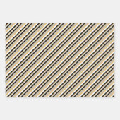 Happy Retirement Gefeliciteerd Patterned Set 3 Inpakpapier Vel (Voorkant 2)