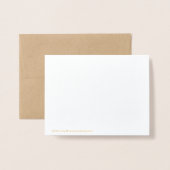 Happy Retirement Gold Folie Brush Brushstroke Kaarten (Met envelop)