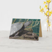 Happy Retirement Humoureuze Turfsnelheid Geniet va Kaart (Gele Bloem)