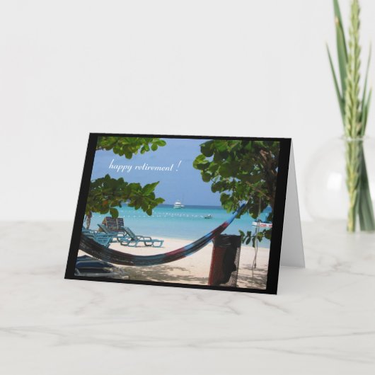 happy retirement kaart (Voorkant)