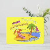 Happy Retirement Kaart (Staand voorkant)